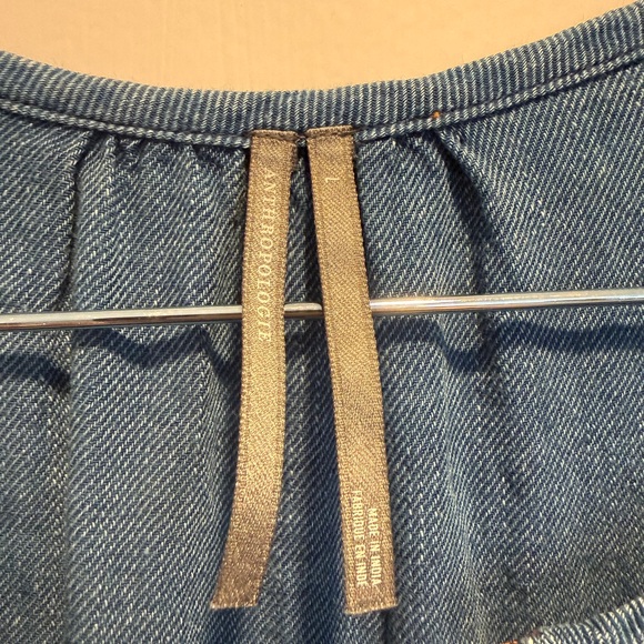 Anthropology Somerset Mini Dress Denim - Picture 3 of 7